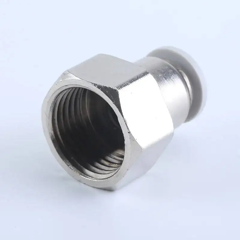 Pneumatic Components PCF6-01 PCF6-02 PCF8-02 Connectors Female Straight One-Touch Quick Release Fitting