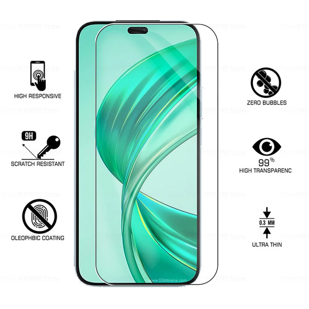 2Pcs Tempered Glass For Honor X8b Protective Glass For Honor X8b X 8b HonorX8b  4G 6.7 inches 2023 Screen Protector Safety Films