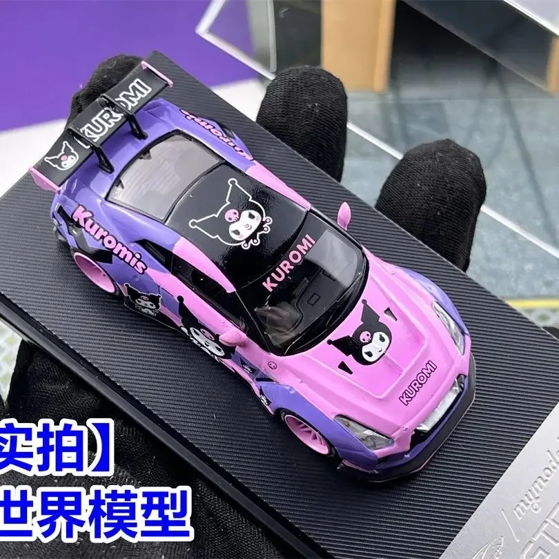 MC 1/64 GTR R35 1.5 Alloy Motor Vehicle Toy Die-casting Metal Model Collection Boy Christmas Gifts