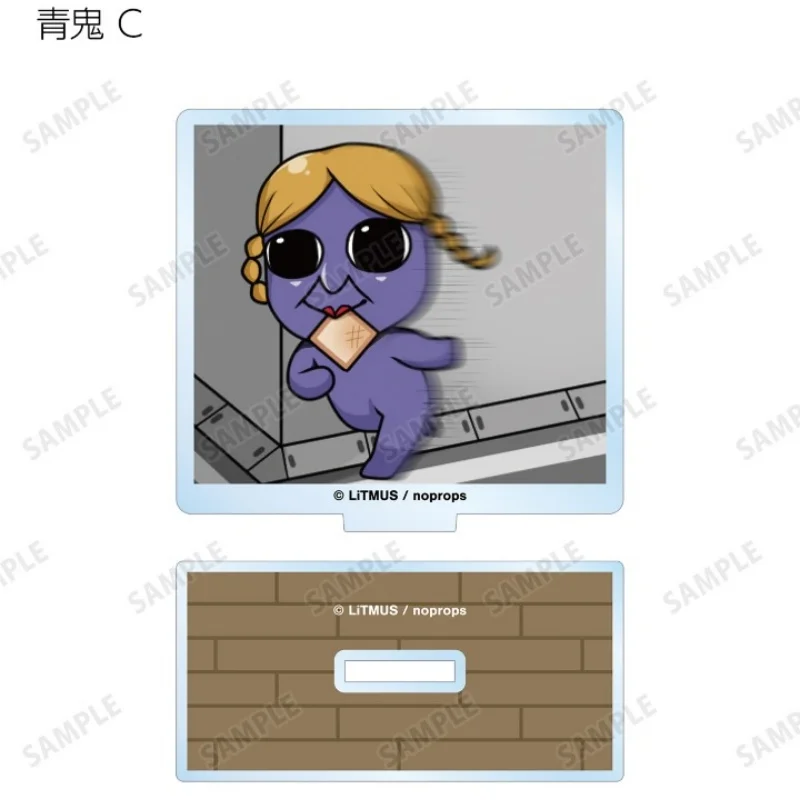 Anime Ao Oni Acrylic Standing Sign Board Hiroshi/Takuro/Mika/Takeshi Desktop Ornament Gifts Cartoon Character Keychains 10cm