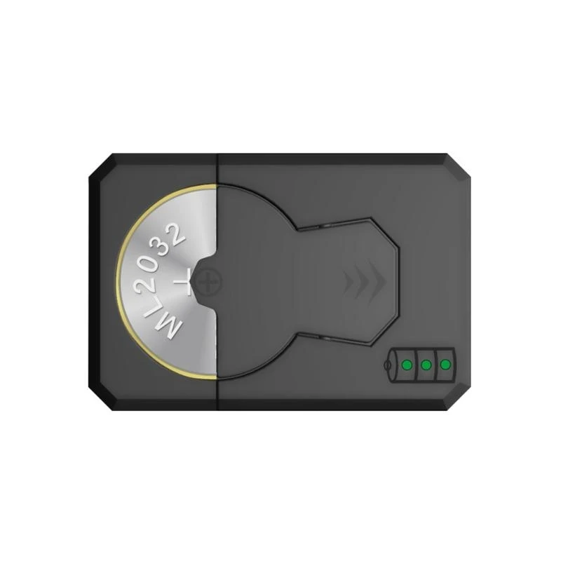 USB C Rechargeable Coin Battery Button Cell Charging Base for ML2032，for ML2032 ML1220 Watch Calculator Remote Batteries
