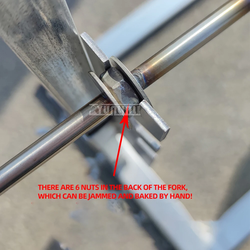 Parrilla de barbacoa de volteo automático para exteriores, parrilla de pollo desmontable giratoria eléctrica para el hogar, 2025