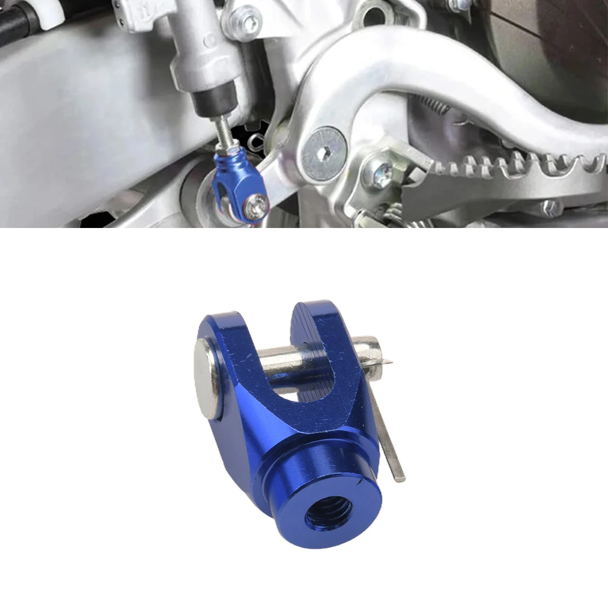 

2025 Motorcycle CNC Aluminum Rear Brake Clevis For Yamaha YZ125 YZ250 YZ250F YZ450F YZ125X YZ250X YZ450FX YZ250FX WR250F WR450F