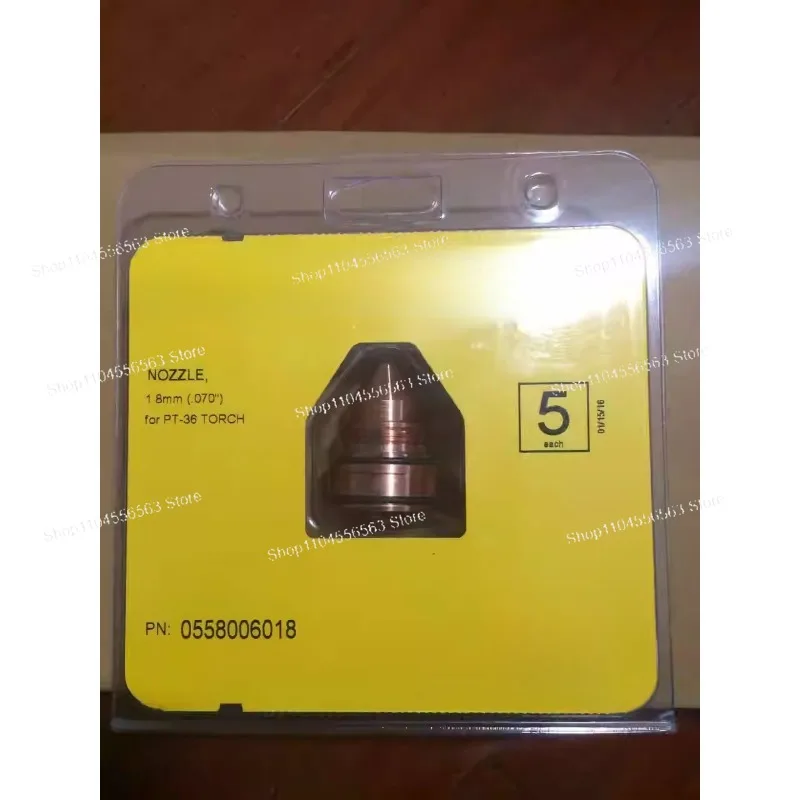 Buse de haute qualité 5 pièces – consommables 0558006020 pour Machine de découpe Plasma ESAB