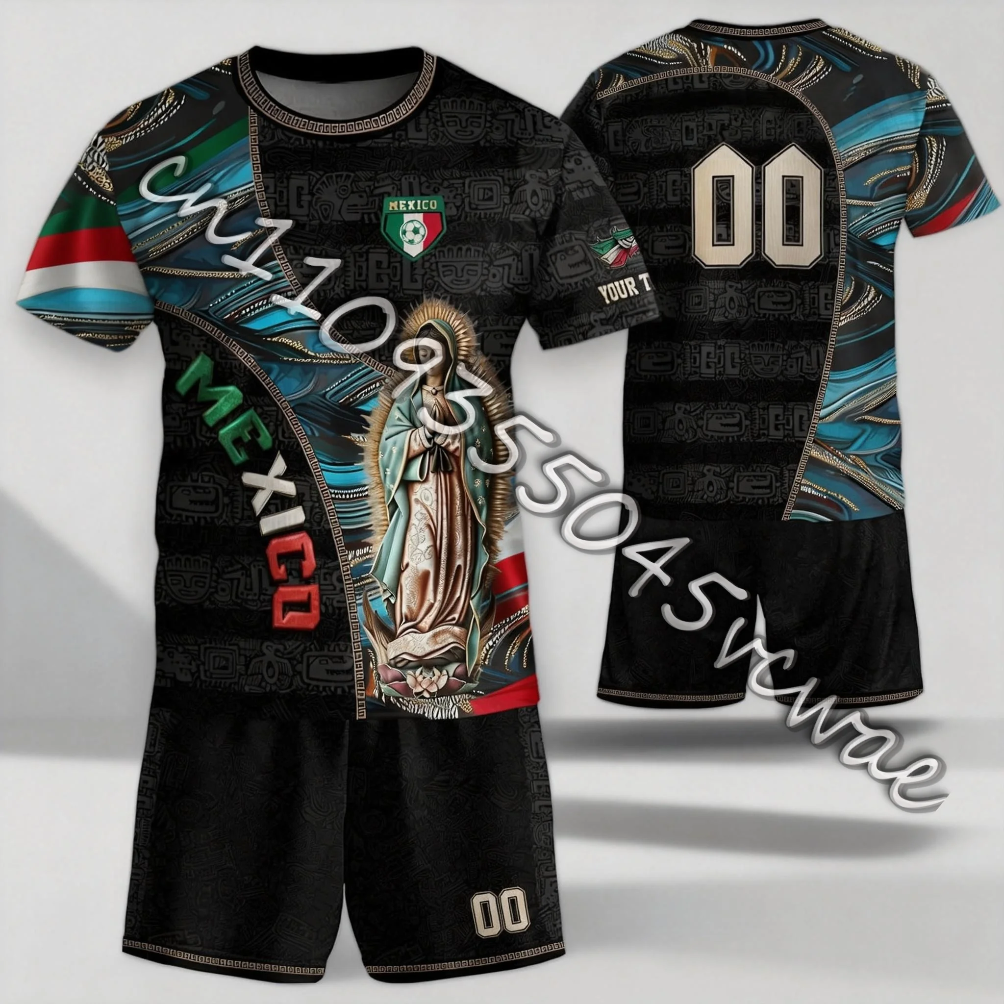 

Летний спортивный комплект: футболка и шорты в стиле ретро, памятное издание, для взрослых и детей, для родителей и детей