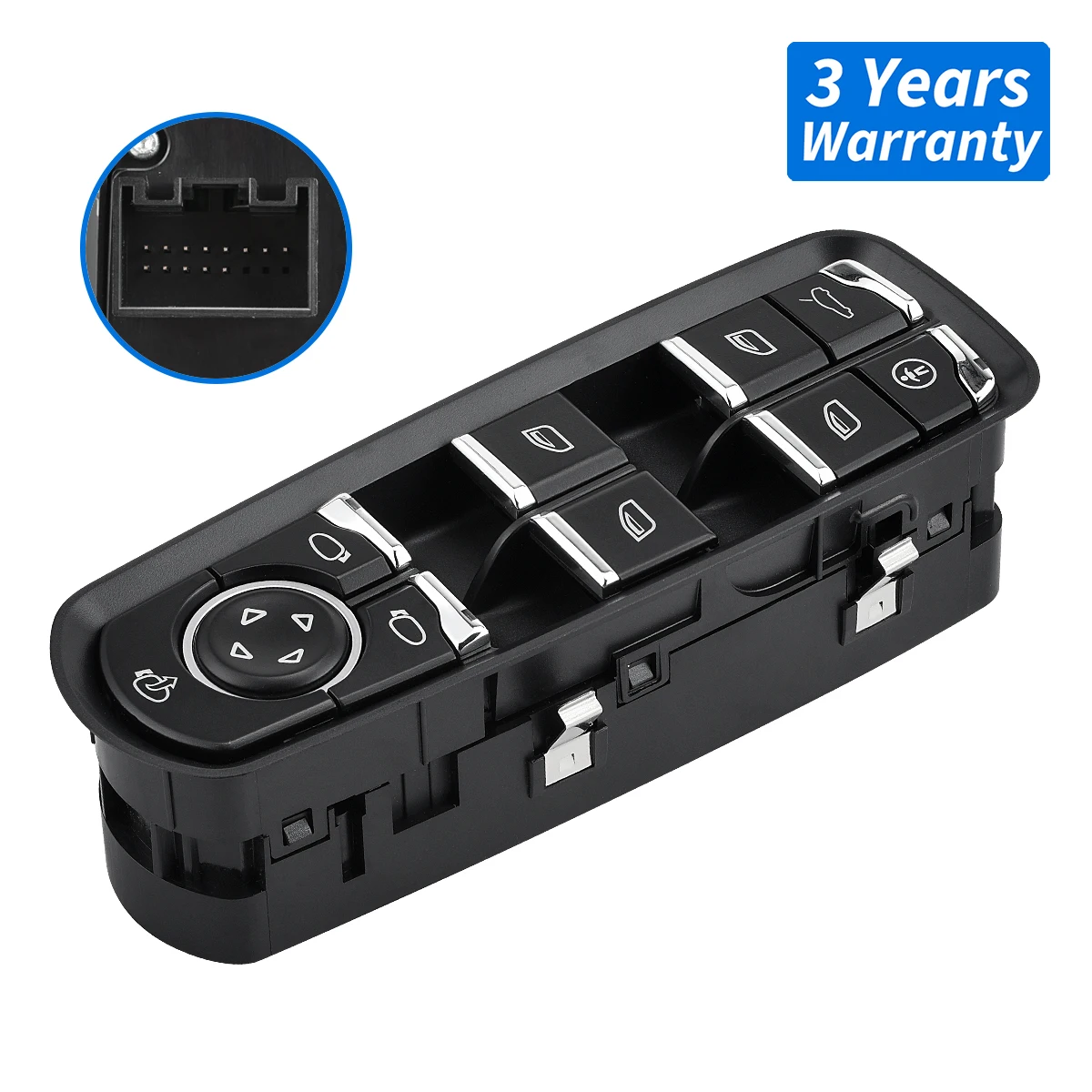 

Window Control Switch W/ Child Lock 7PP959858AF,7PP959858AFDML For PORSCHE Cayenne (92A) 2010-,Macan (95B) 2014-2018,3.0/3.6/4.2