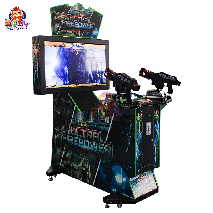 Coin Operated 3 in 1 Simulator Metal Shooting Arcade Video Games Machine for Sale