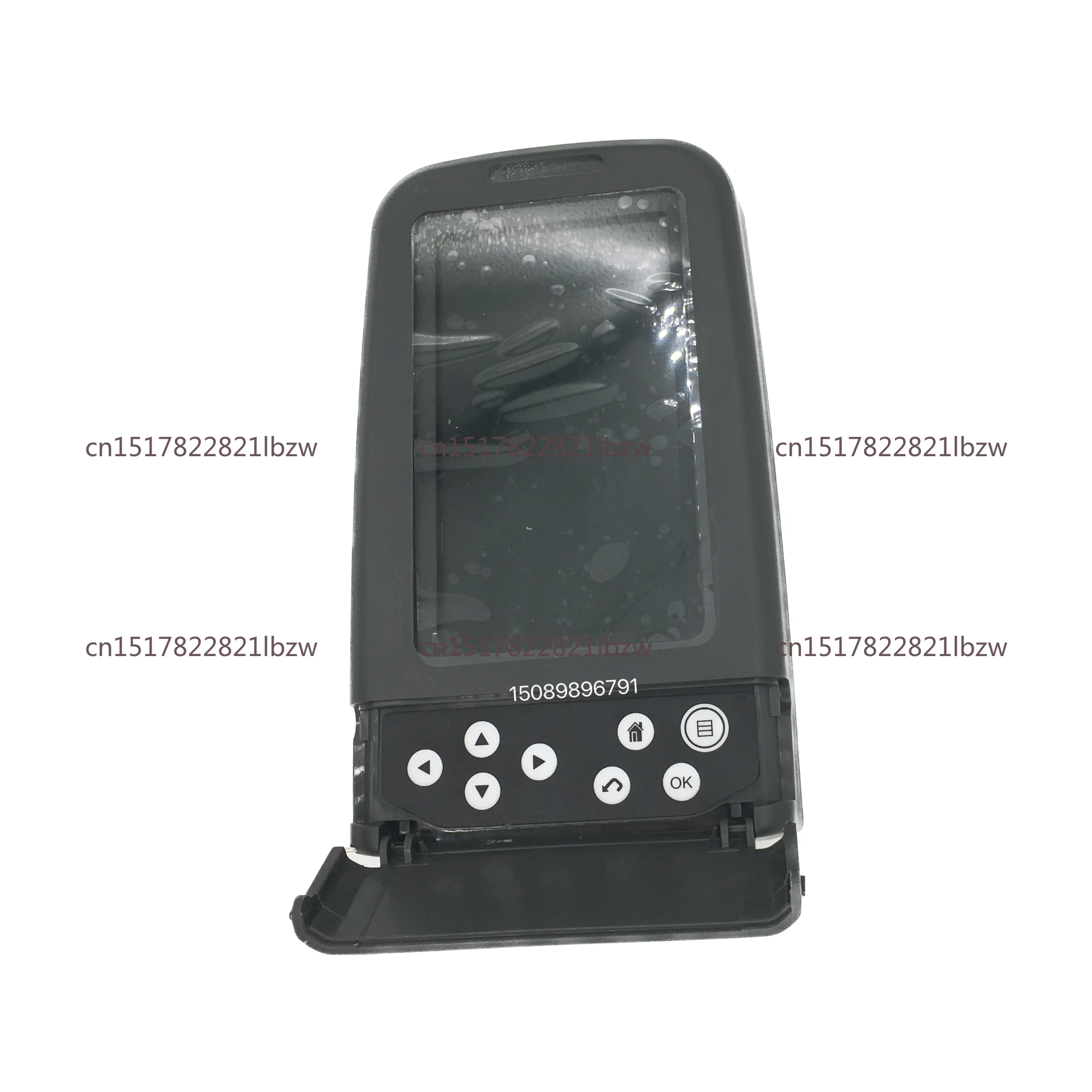 liquid crystal shell, buttons, instrument panel, plug, 320, 336, excavator display, upper shell, inner screen repair, 329