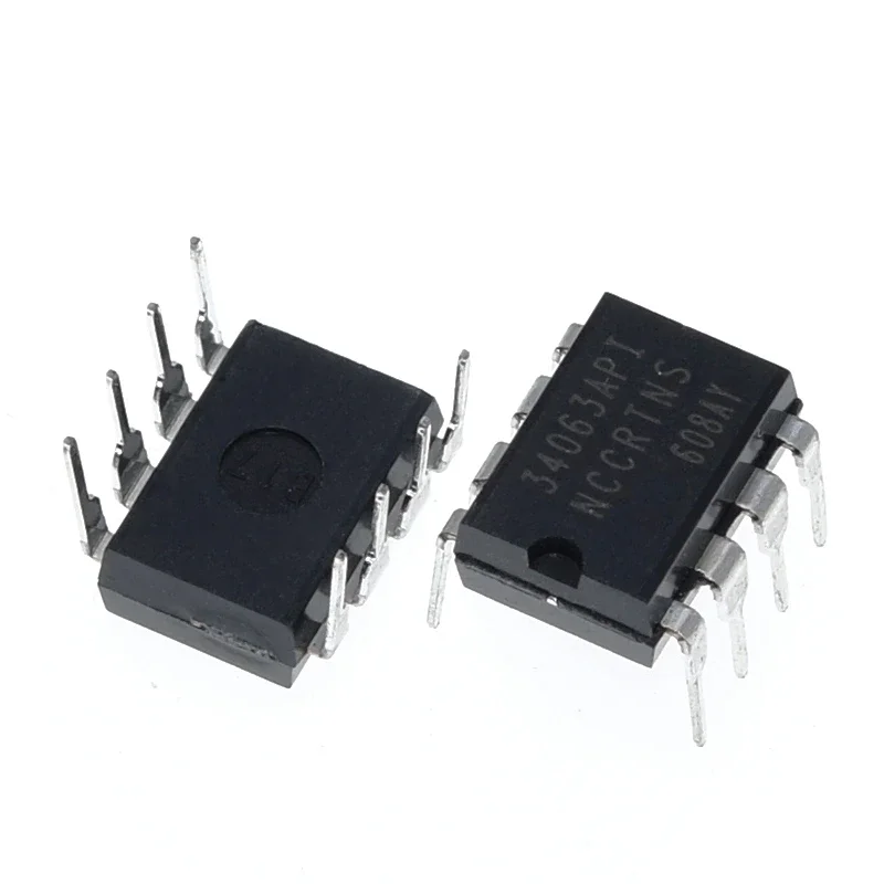 10PCS MC34063API MC34063 34063 DIP8 DIP Boost Or Buck Power DC/DC Converter