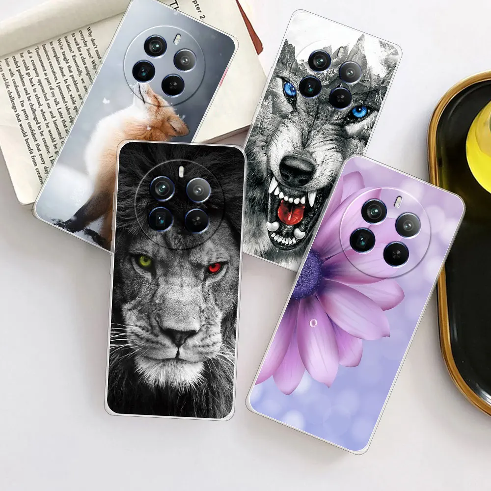 For Realme 12 Pro Case Protect Cover for Realme 12 Plus 5G Coque Clear Soft Silicone Phone Case Realme 12 Pro Plus 5G Fundas