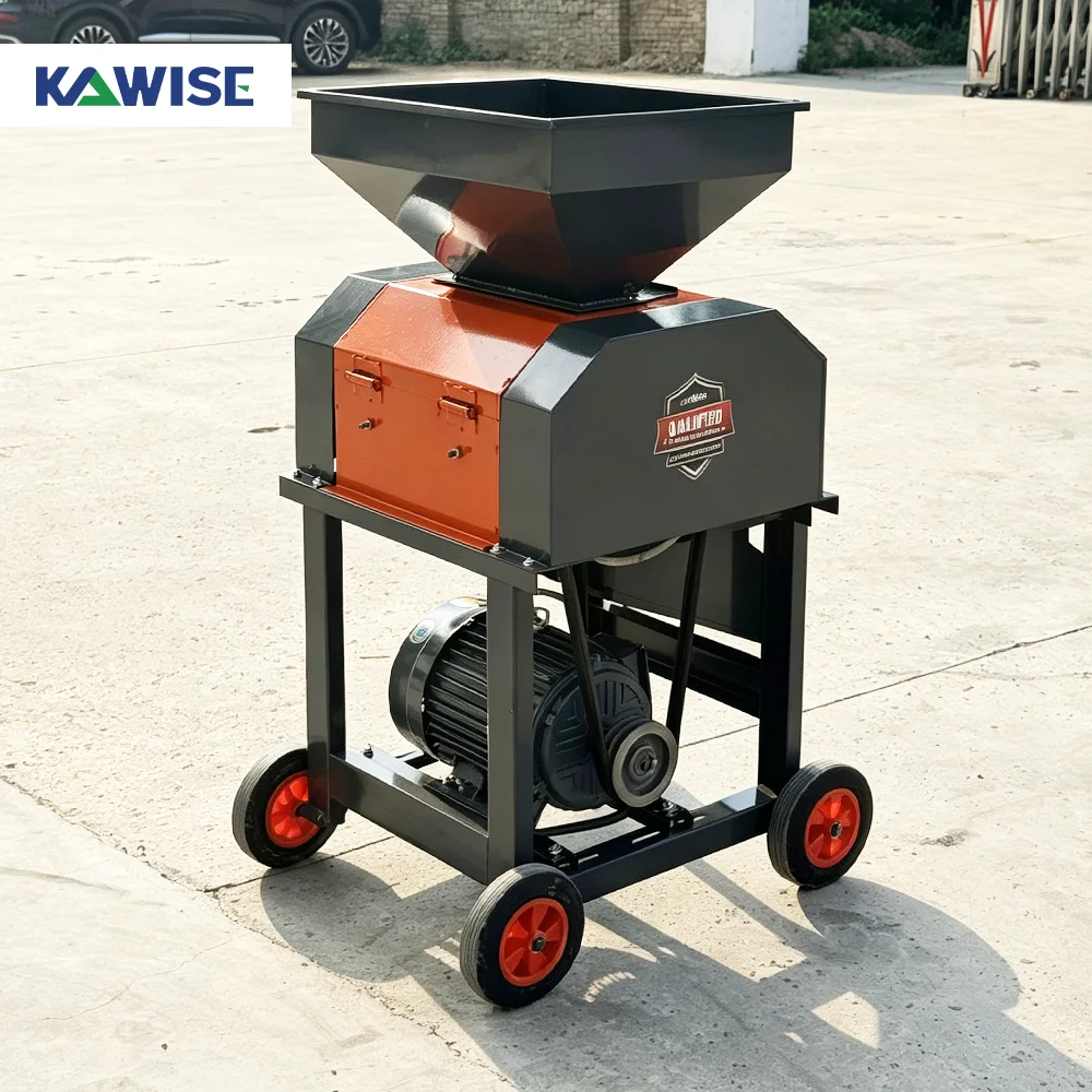 AIROW Corn Cracker Machine for Animal Feed Processing, High Efficiency Grain Cracking Equipment for Corn Wheat and Cereal