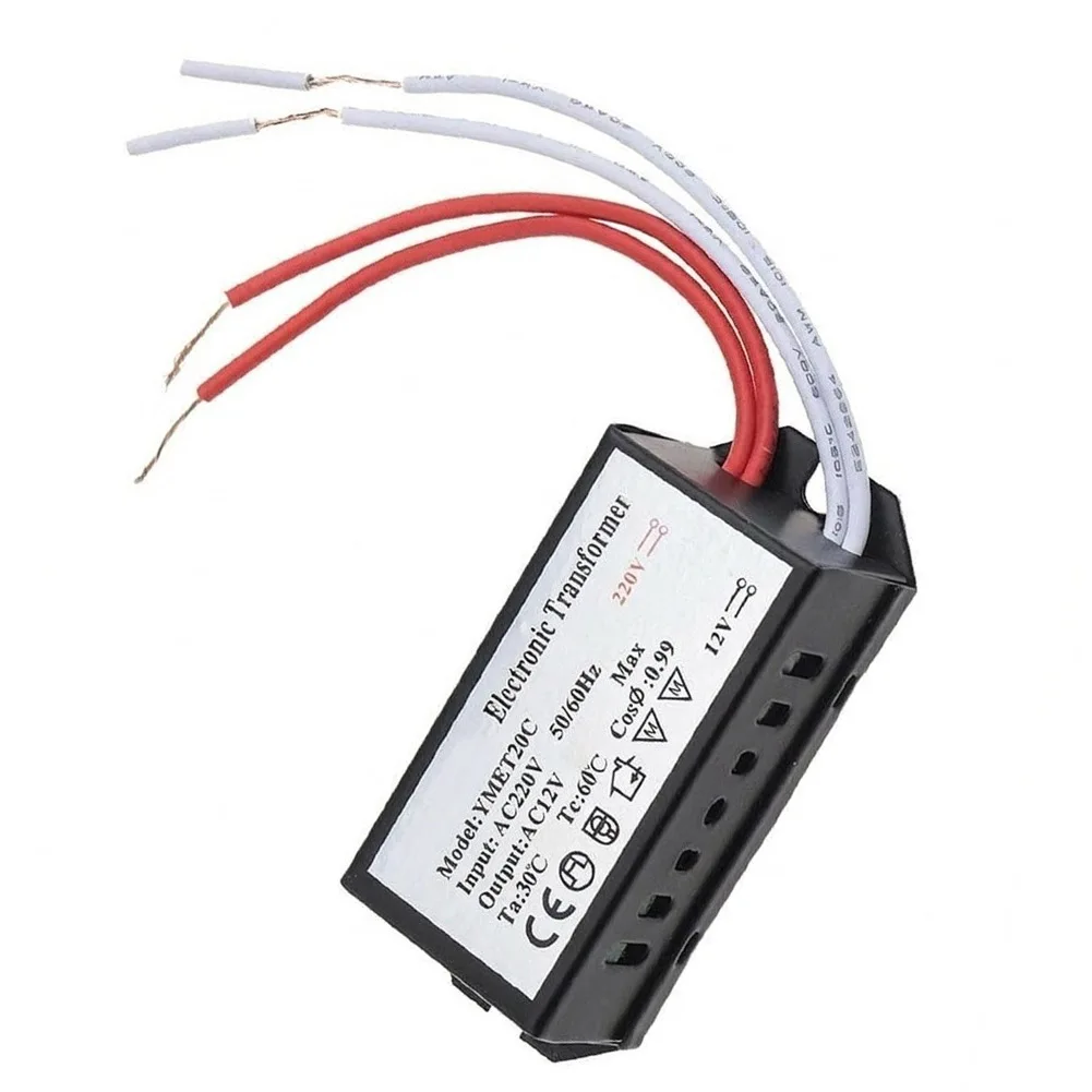 80W 105W 180W 200W Electronic Transformer 220V To 12V For Halogen Xenon Low Voltage Lamp Dimmable Power Supply Driver