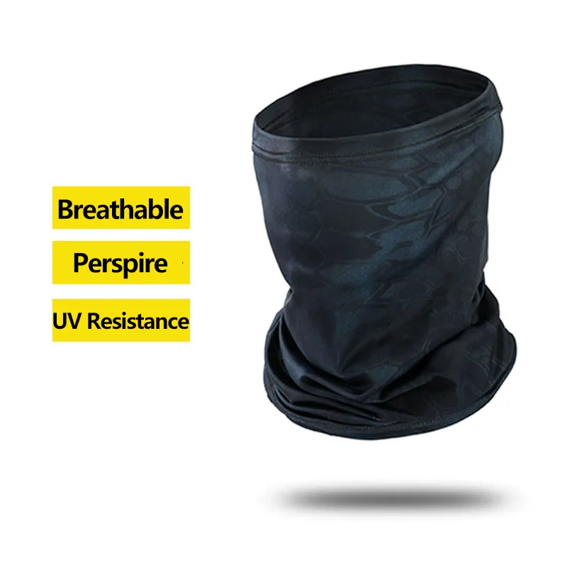 Ensemble foulard et manches en soie glacée pour protection solaire, pour activités de plein air, foulard multifonctionnel, Protection des bras pour la pêche, la randonnée, le cyclisme