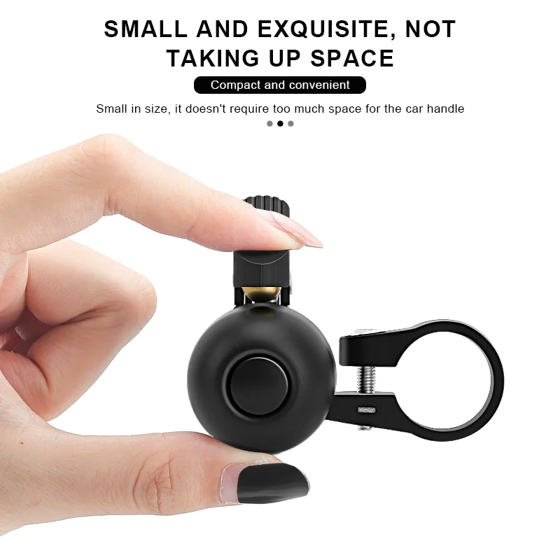 Timbre RIDERACE cobre para bicicleta con sonido nítido y seguridad - imagen 2