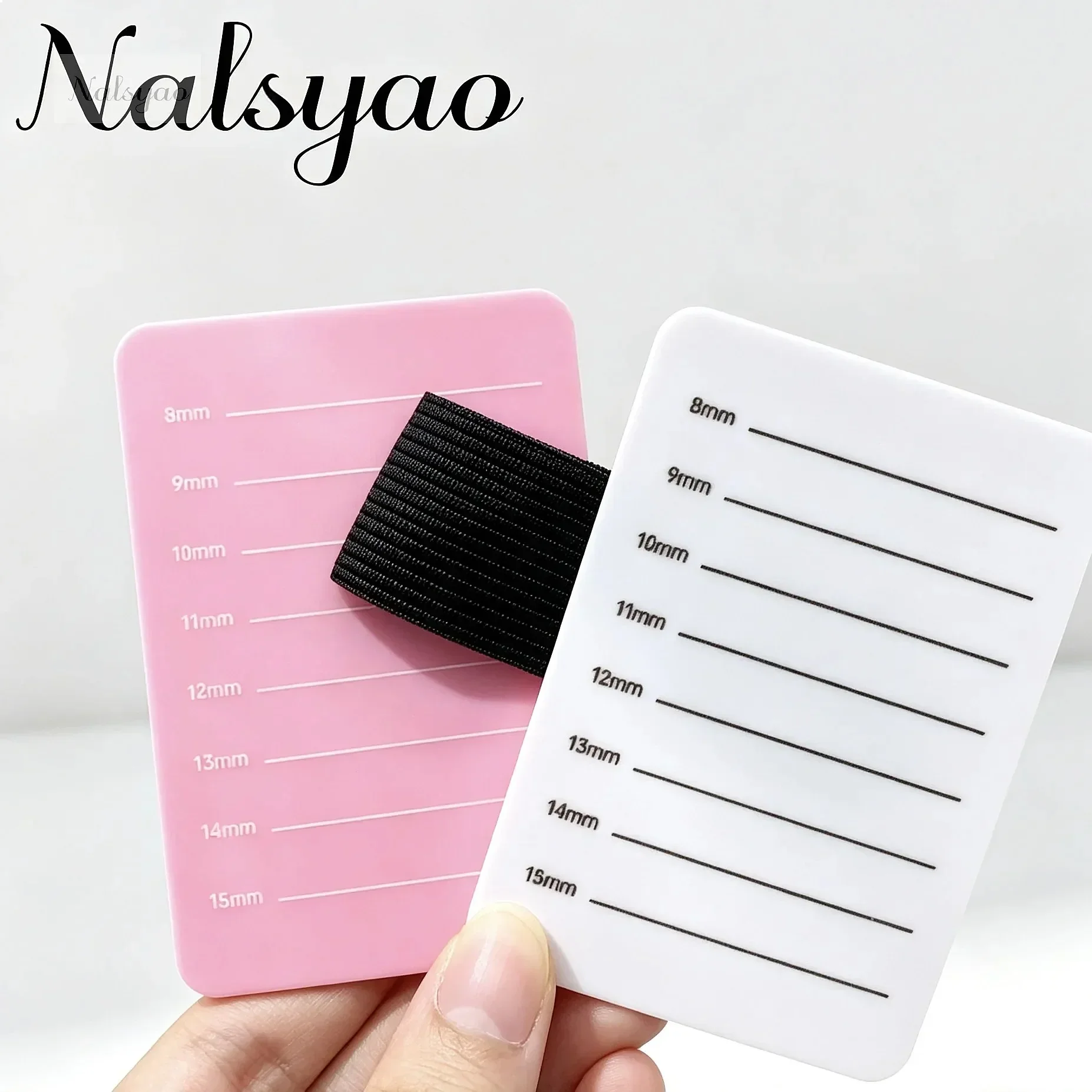 Show Board Eyelash Extension Pallet With Adjustable Wrist Strap Hand Plate Lash Holder Grafted