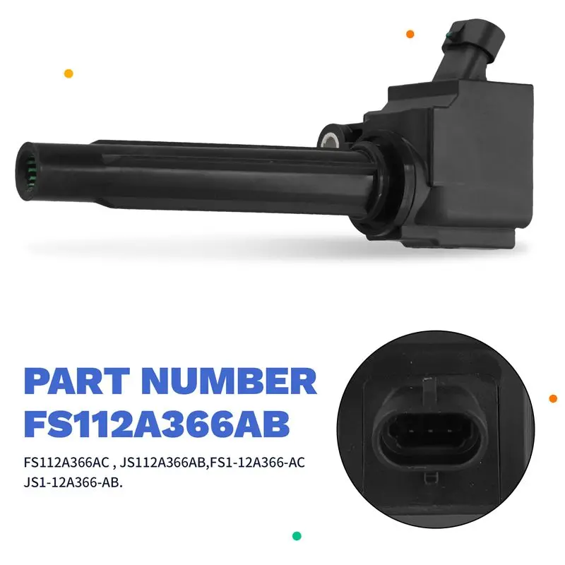 A13F-Ignition Coil For LIFAN X80 2.0T JMC Yuhu 3 Yusheng S330 LAND WIND XIAOYAO 1.5T FS112A366AB FS112A366AC JS112A366AB