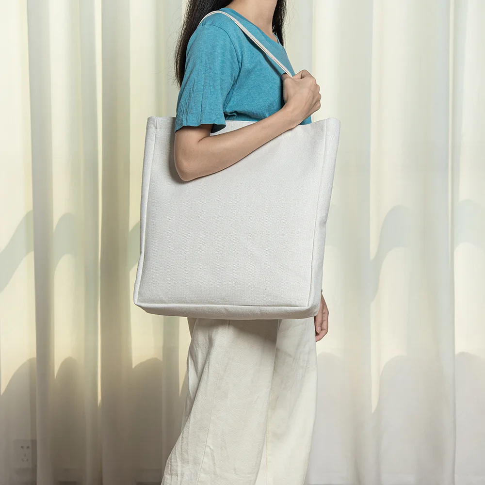 5pcs/lot Blank Sublimation Linen Storage Bag Outdoor Handbag For Sublimation INK Print DIY Gifts Heat Press Transfer