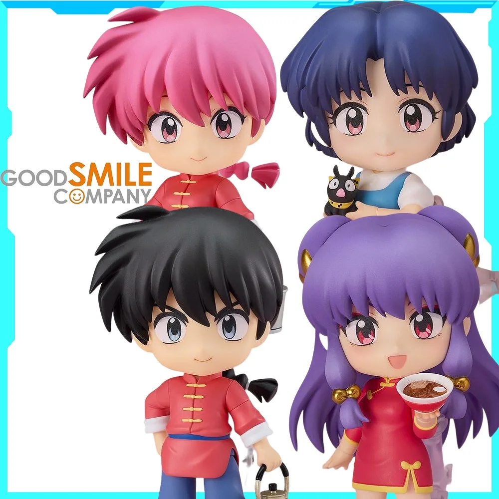 

100% Original Genuine Good Smile Company Ranma 1/2 Saotome Ranma P-Chan Tendou Akane Shampoo Quality Assurance Quick Delivery