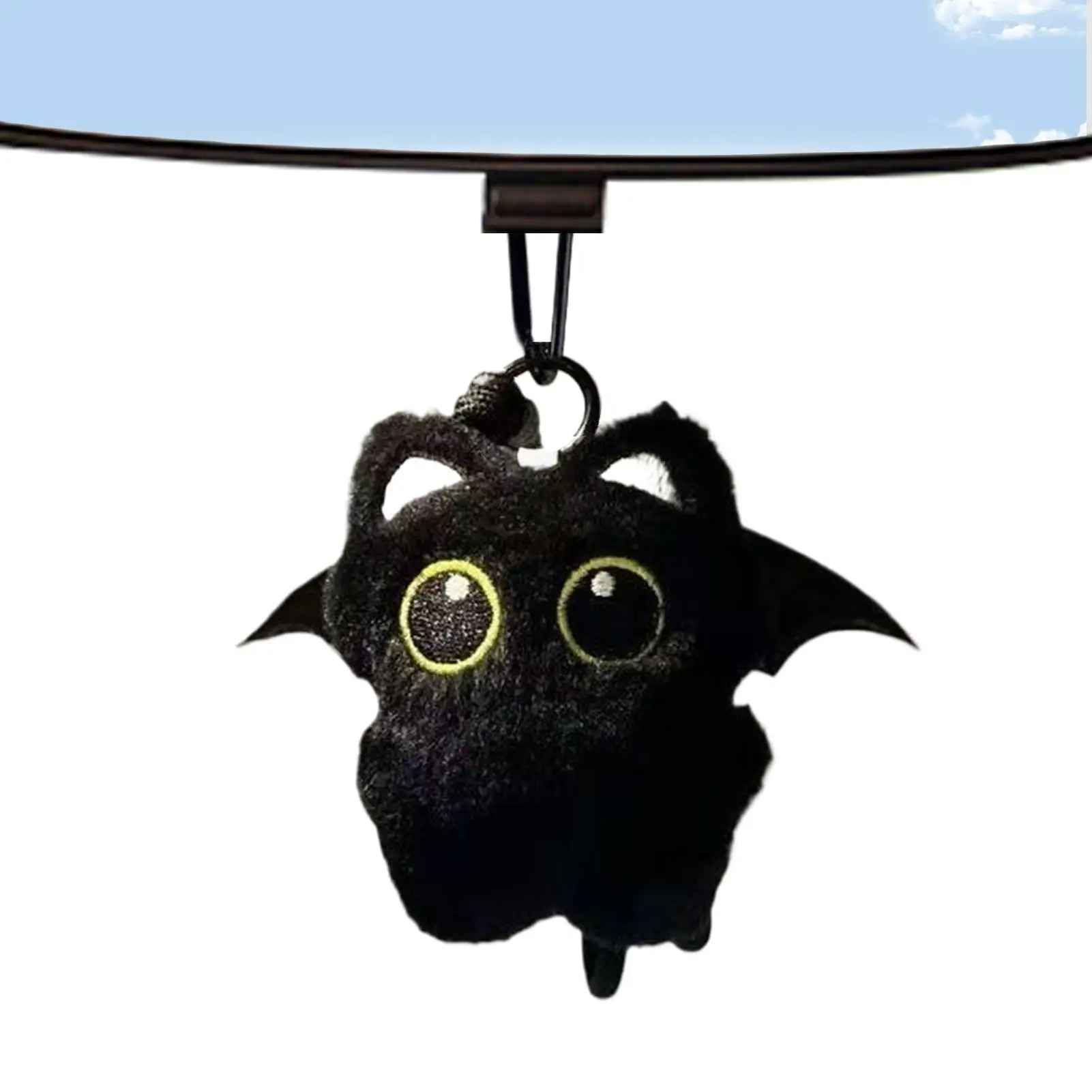 القط محشوة الحيوان المفاتيح القط المفاتيح محفظة سحر لحقائب اليد لينة مفتاح محشوة ألعاب الدمى حقيبة الظهر شنقا الديكور #6