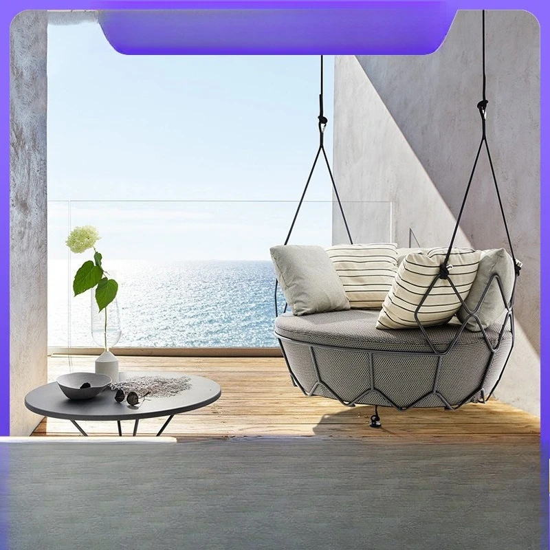 Outdoor Hanging Chair Household Balcony Garden Hanging Basket Single Internet celebrity Indoor Bird's Nest Hanging