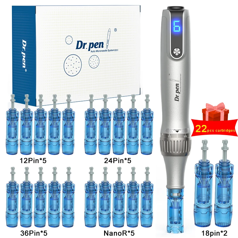 Pena profissional sem fio de Derma do crescimento do cabelo do Ultima-M8S, 22 agulhas, aperto da pele, rejuvenescimento, remoção do enrugamento