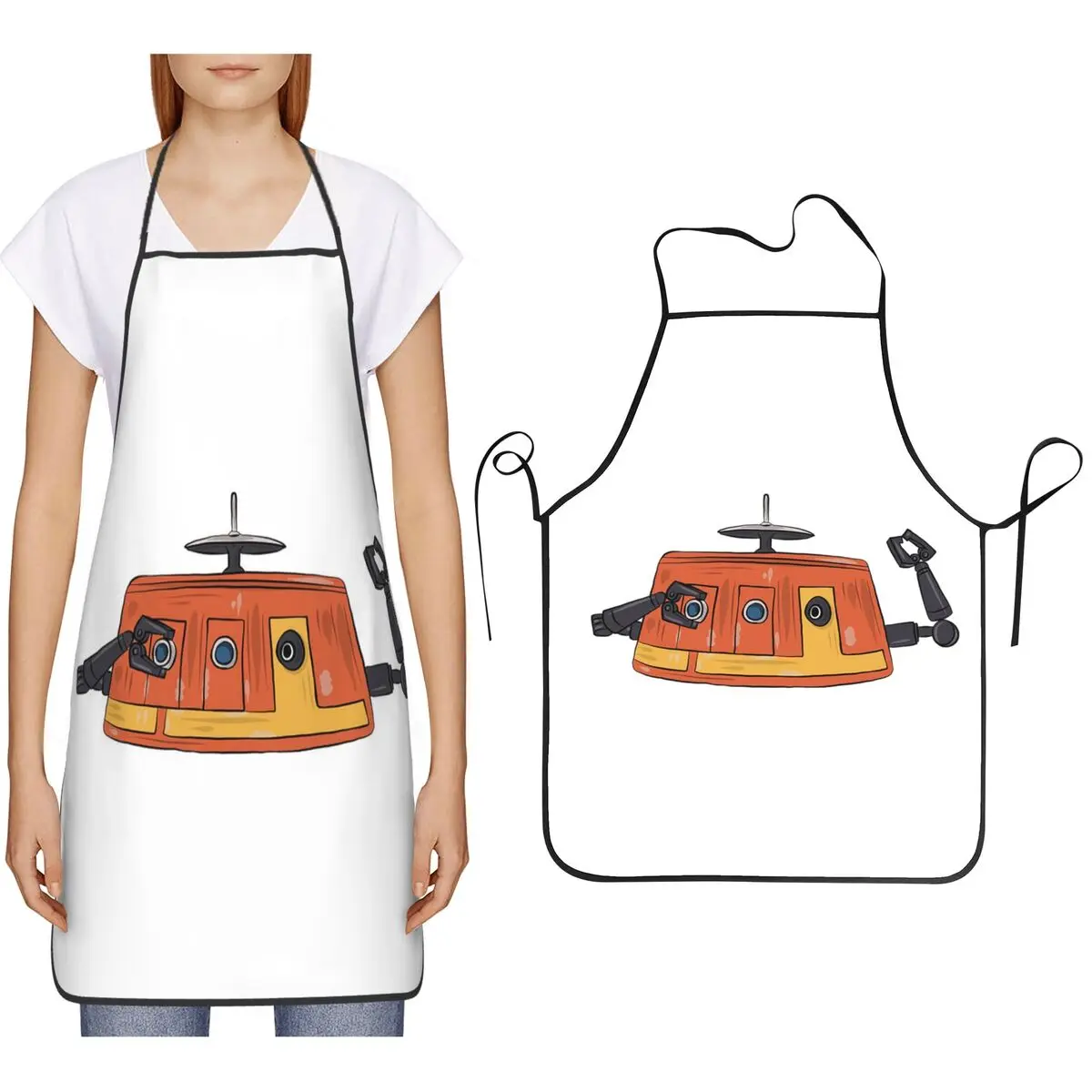 

Фартук-измельчитель шеф-повара для приготовления пищи, выпечки, нагрудник без рукавов, кухонный фартук для уборки для женщин и мужчин, садоводство
