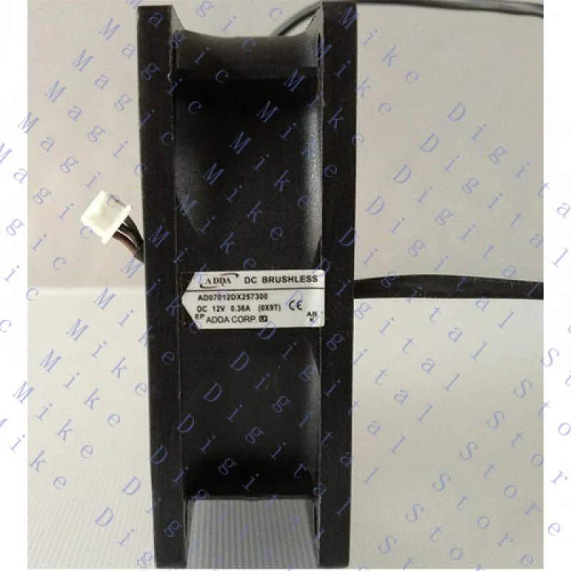 

UU Original FOR ADDA AD07012DX257300 DC 12V 0.35A for Acer EV-S21T D200 cooling fan