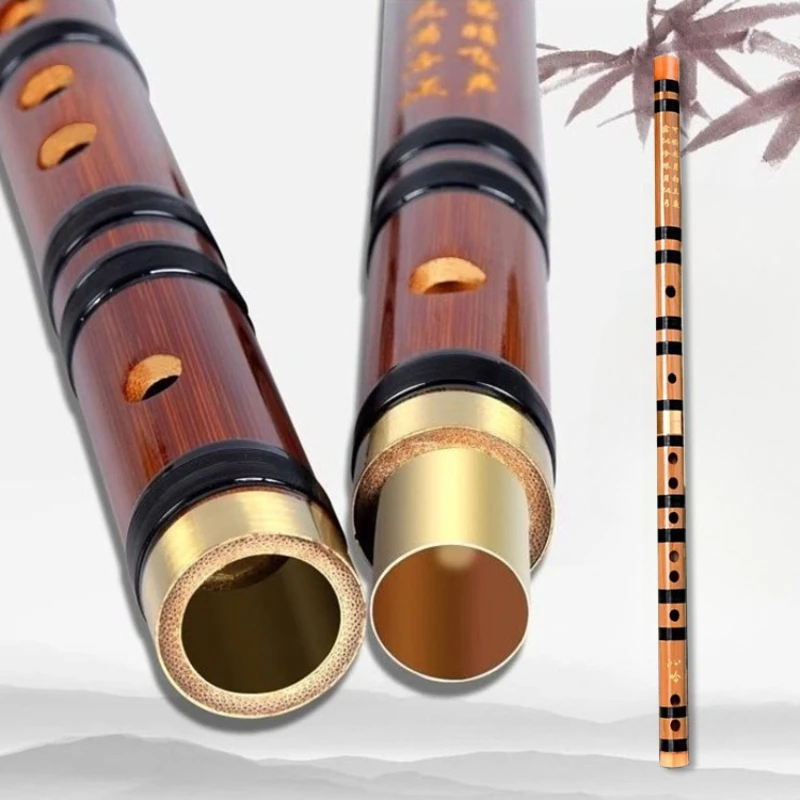 

Bamboo Transverse Flute Traditional Professional Flute Beginner Children Playing Musical Instruments Chinese Folk Wind Flutes