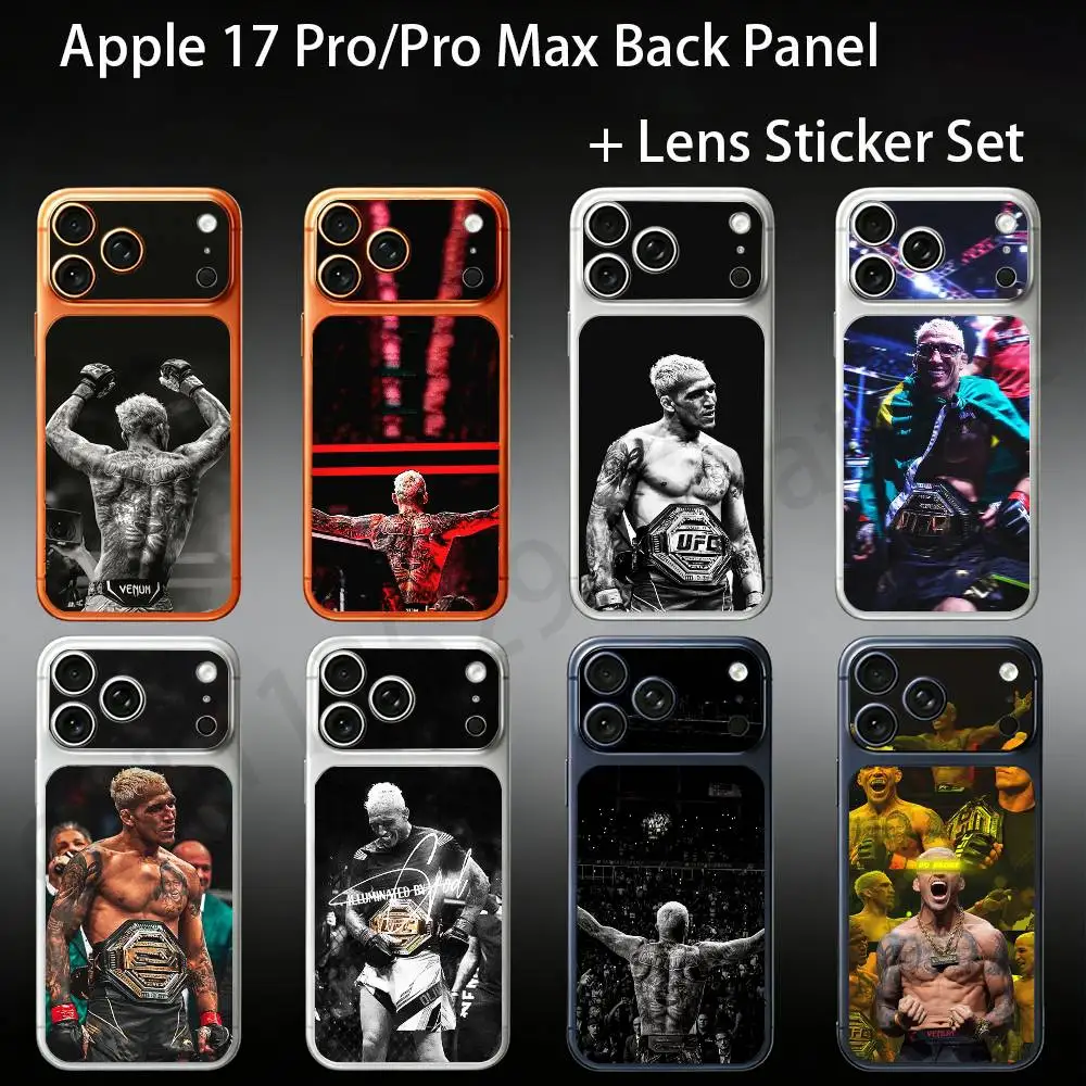 King C-Charles O-Oliveira For iPhone 17proMax/17pro Full Cover Decal Skin Wrap Colorful Rear Protective Sticker Film