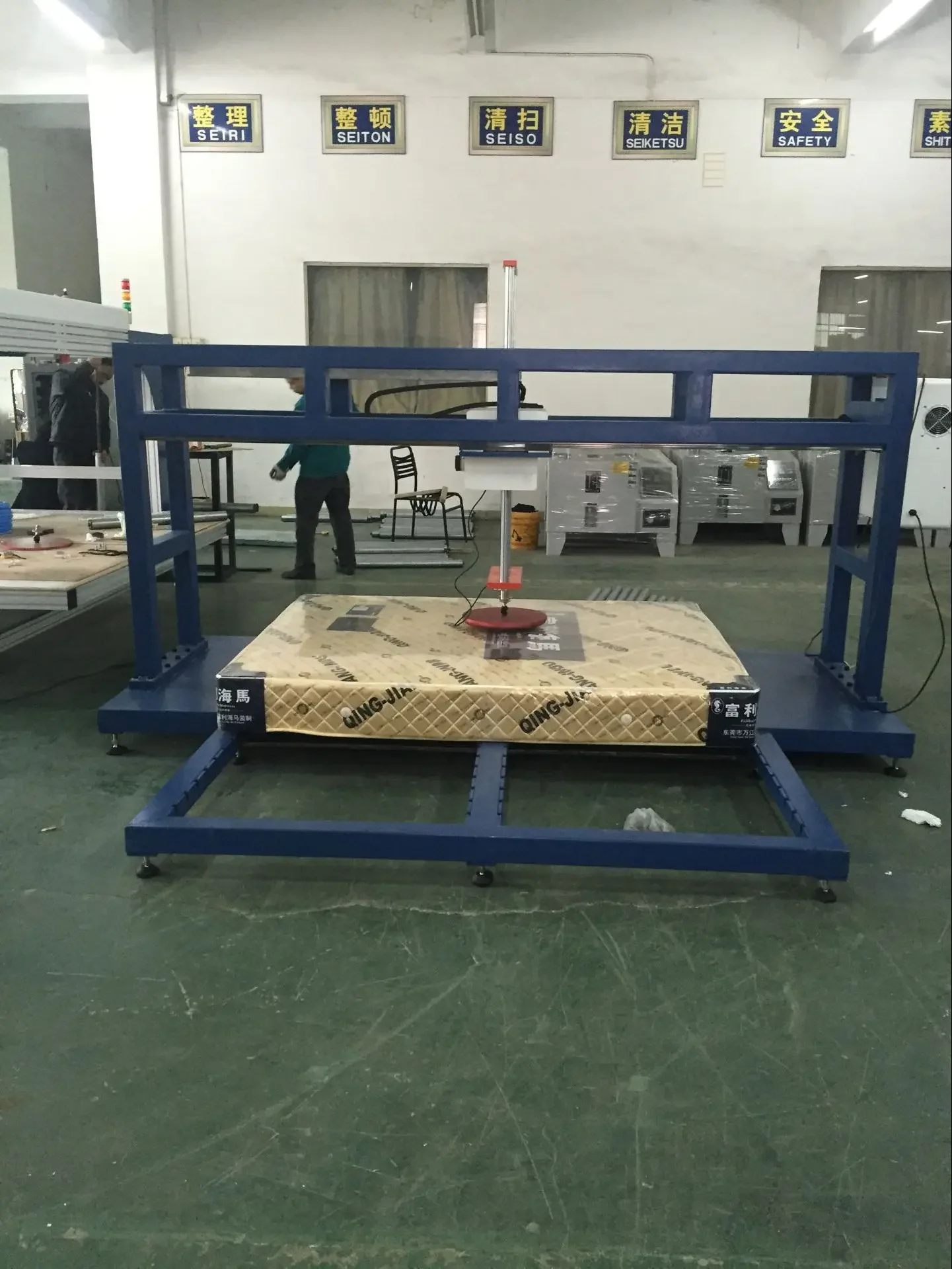 Máquina de prueba de suavidad de dureza de colchón digital