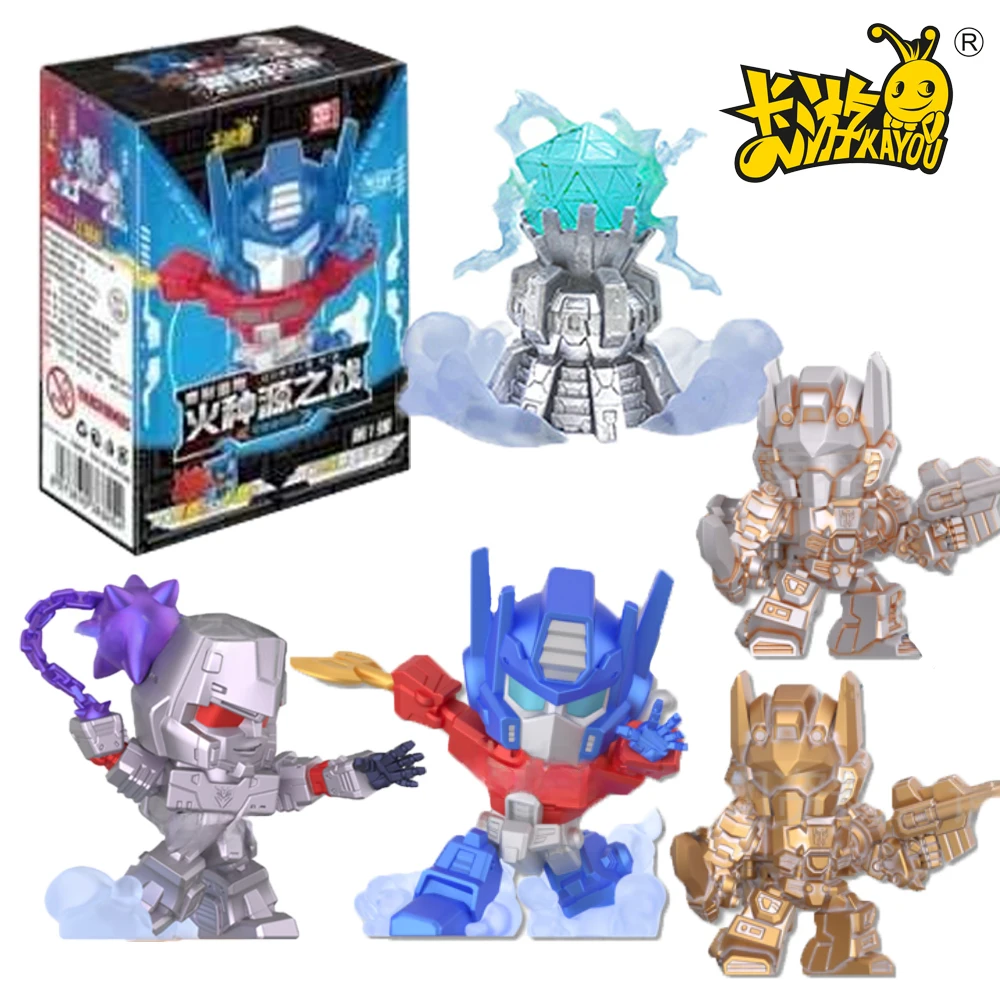

KAYOU Transformers Blind Box Mini Eraser Figures AllSpark Battle Cuteness with The Utility of Stationery Toys Christmas Gifts