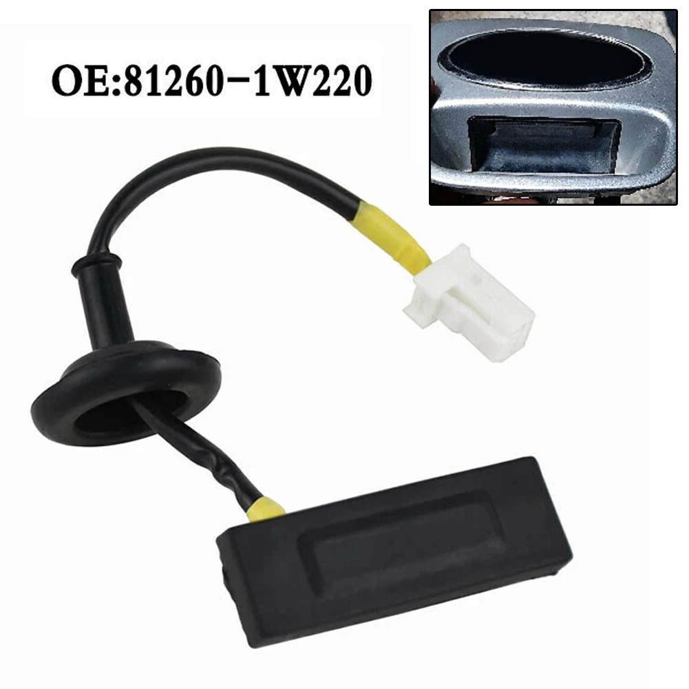 1pc Auto Tailgate Handle Switch Boot Release Suitable For Kia Picanto For Hyundai I30 81260-1W220 Useful Automotive Accessory