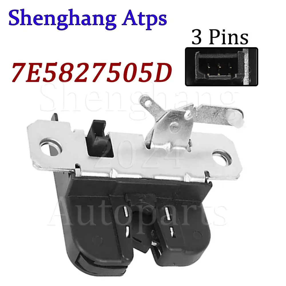 

Tailgate Boot Lock Latch Catch Mechanism 7E5827505 7E5827505A 7E5827505B 7E5827505C 7E5827505D For VW Transporter T5 T6 Multivan