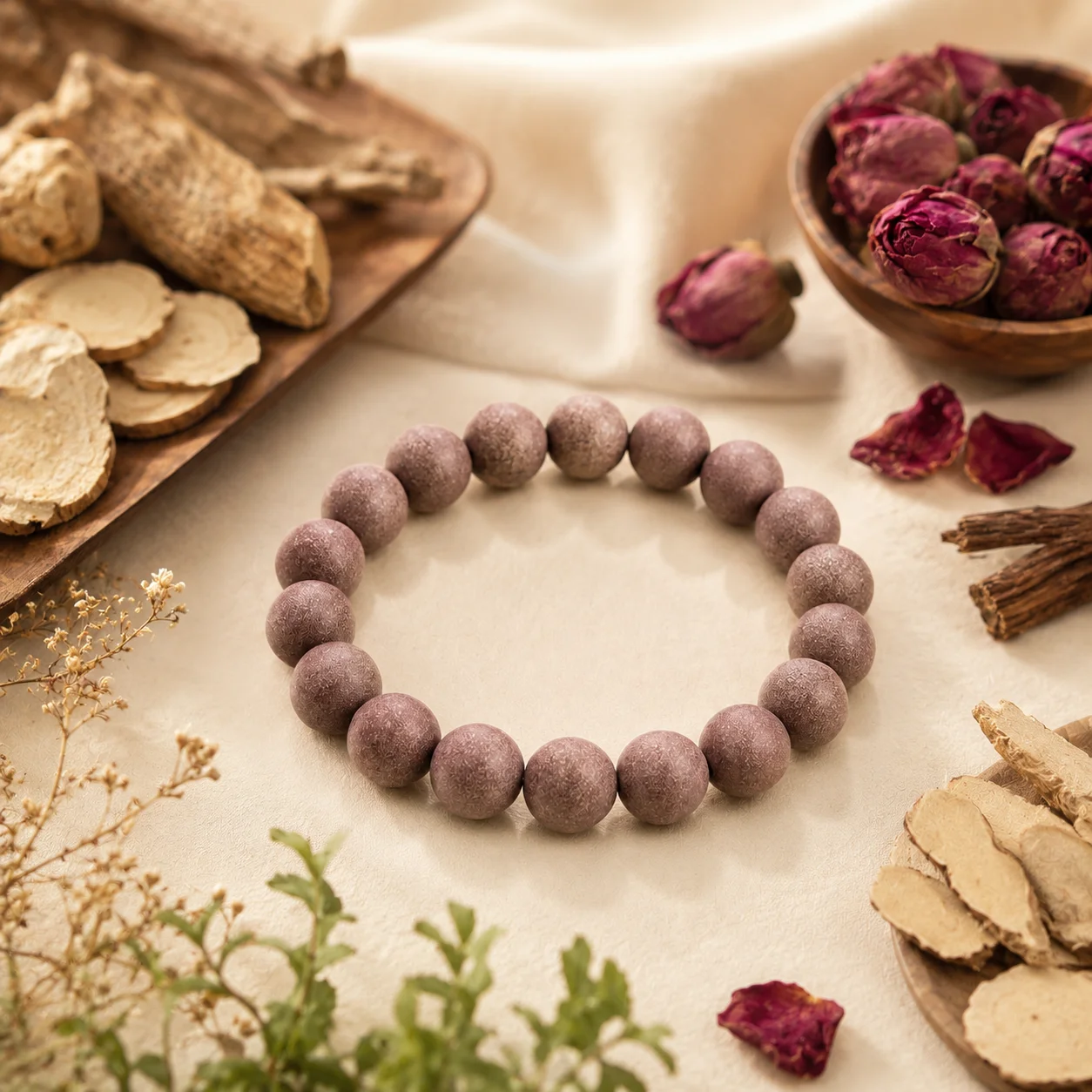 Pulseira Artesanal de Pérolas - Zen Herbal Wellness avaliação e preço
