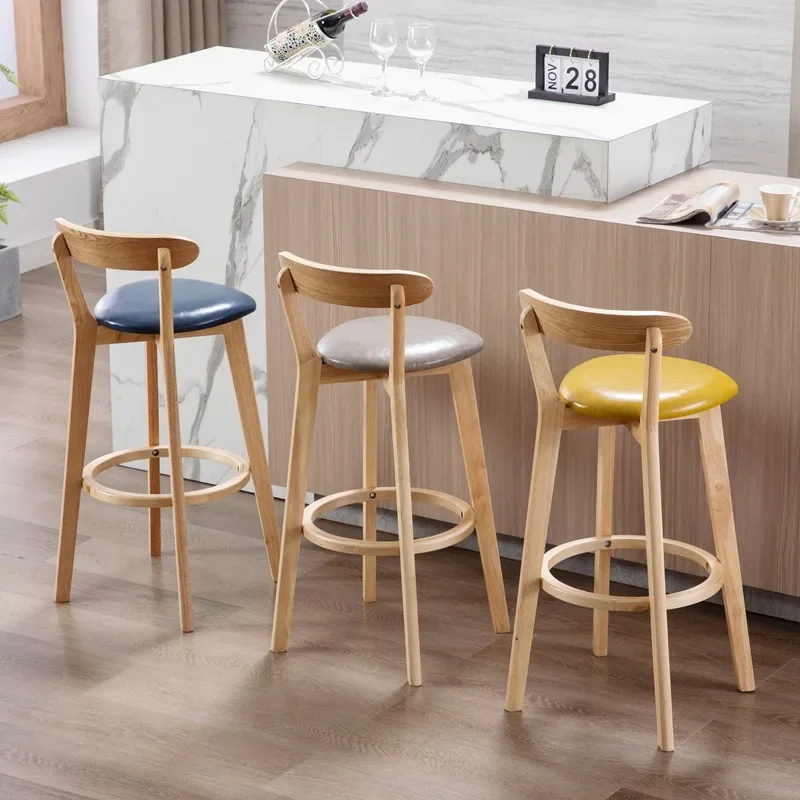 Kitchen High Gamer Chair Nordic Antique Bar Stools Comfortable Outdoor Stool Sillas Para Comedor Garden Adjustable Furniture