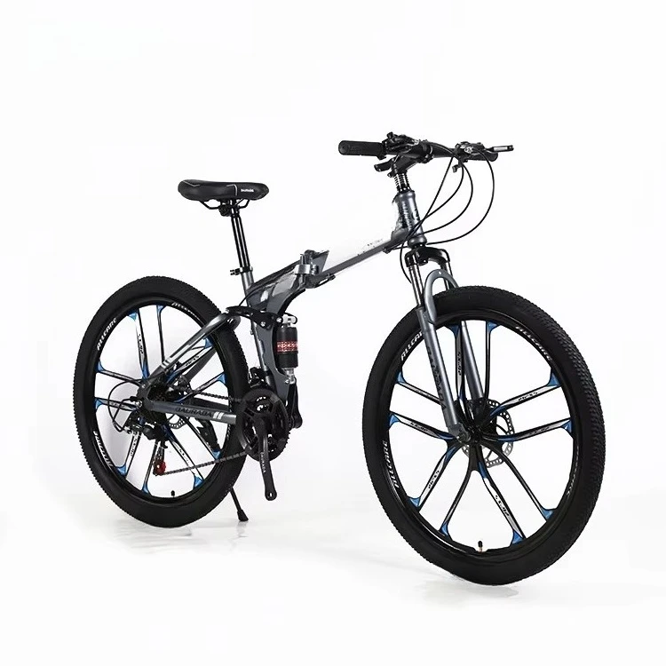 

Mountain Bicycle 21/24/27 Speed 26 27.5 29 Inch Folding Bike High Carbon Steel Frame Foldable Bikecycle MTB