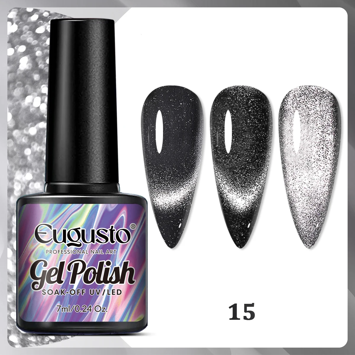 جل لامع لتأثير الأحجار الكريمة على عين القط ، طلاء الأظافر ، لمعان عالي ، يدوم طويلاً ، مانيكير بدون رقاقة لجميع المناسبات ، تزيين أظافر سهل