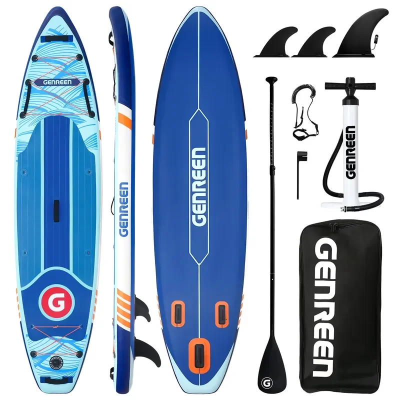 Custom hot welded paddle board inflatable sap board water surfing sap