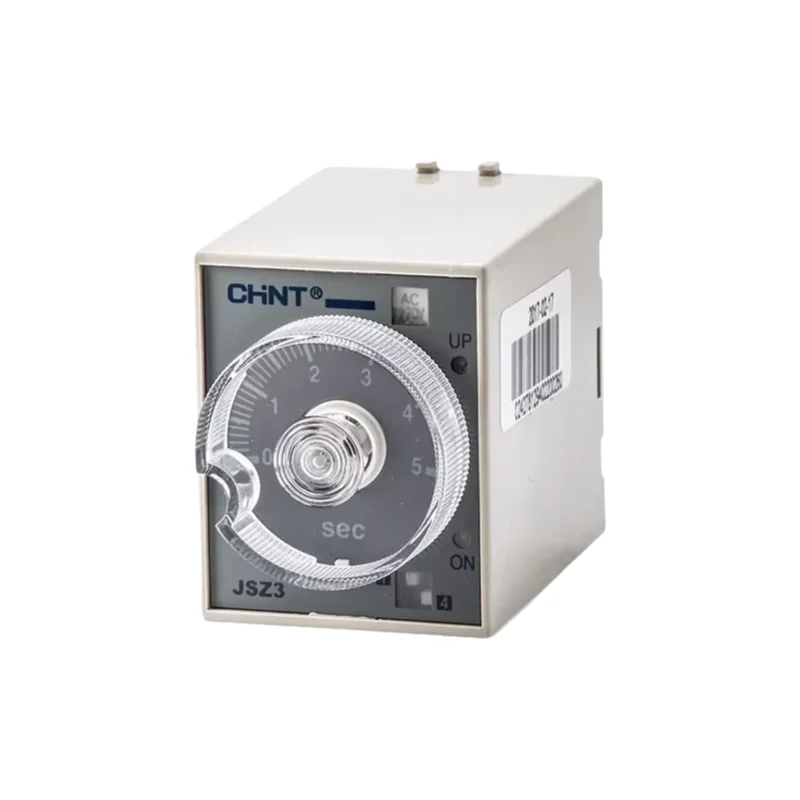 CHINT Time Relay JSZ3A Series 1s 5s 10s 60s Delay Energization AC220V AC380V DC24V DC12V