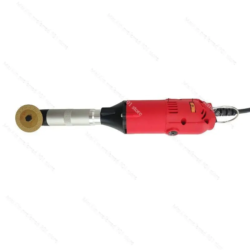 

90 degree electric multi-functional elbow polishing machine beautiful gap speed regulation electric grinding