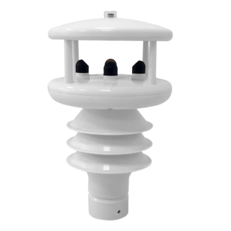 Greenhouse management Precision micro 0.01m/s wind speed sensor Temperature and humidity sensor Weather station