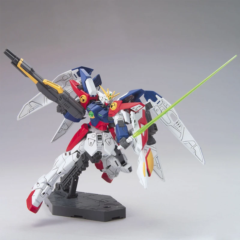 Bandai HGUC Gundam Wing Zero Custom Model Kit Maßstab 1:144 XXXG-00W0 Actionfigur Sammlerspielzeug