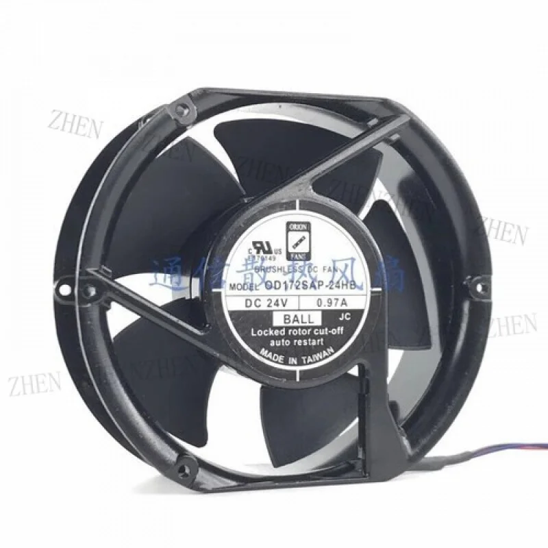 Y for  ORION  OD172SAP-24HB DC24V 0.97A 17251 Large Airflow Inverter Cooling Fan