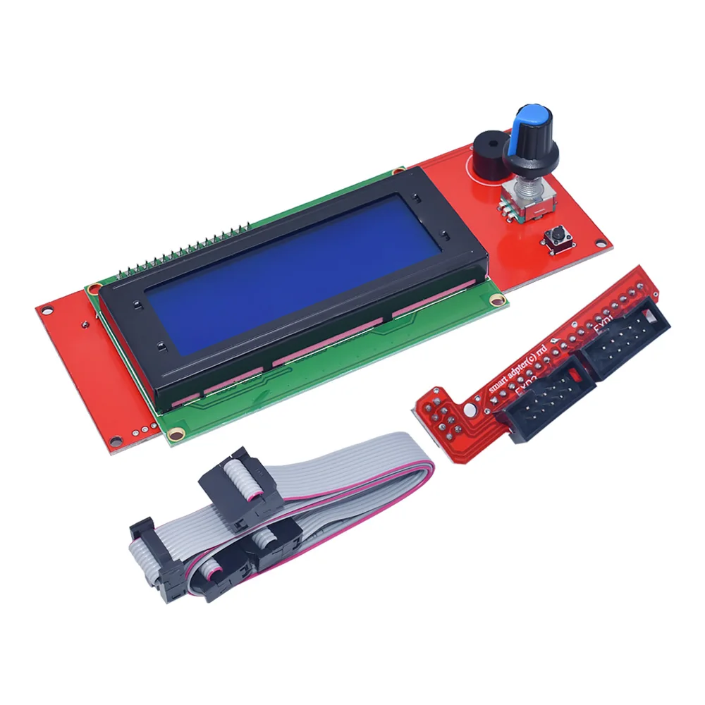 Imagem -02 - Lcd 2004 12864 Painel de Controle Inteligente Display Controlador Compatível com Rampas 1.4 Rampas 1.5 Rampas 1.6 para Reprap Mendel Impressora 3d