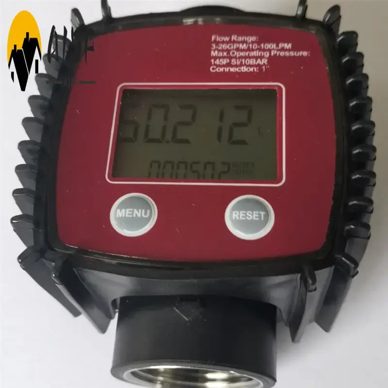 

A15F-Turbine Oil Fuel Flow Meter K25 Water Flow Meter LCD Flow Meter Pipeline Liquid Flow Meter Sensors 2.3-3.3V