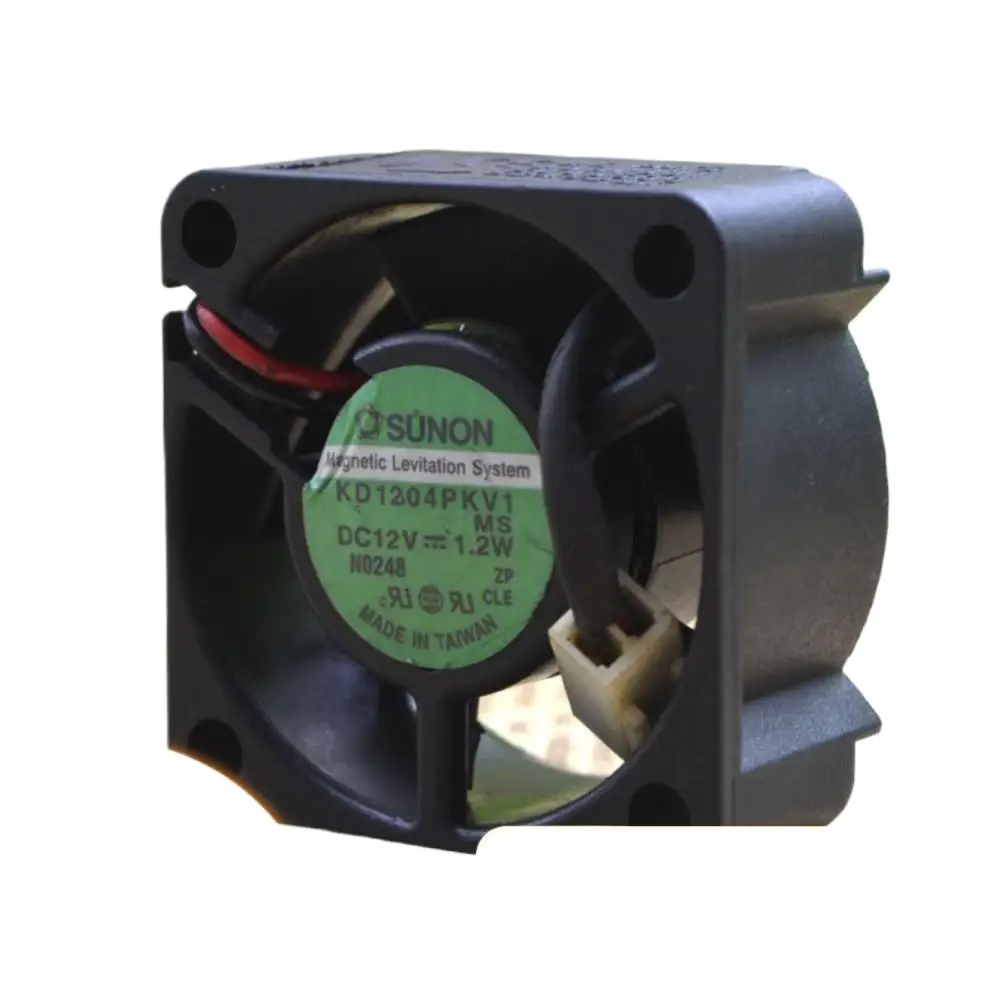40mm 12V for Sunon KD1204PKV1 1.2W 2-Wire Cooling Fan 4020 4CM with High Efficiency