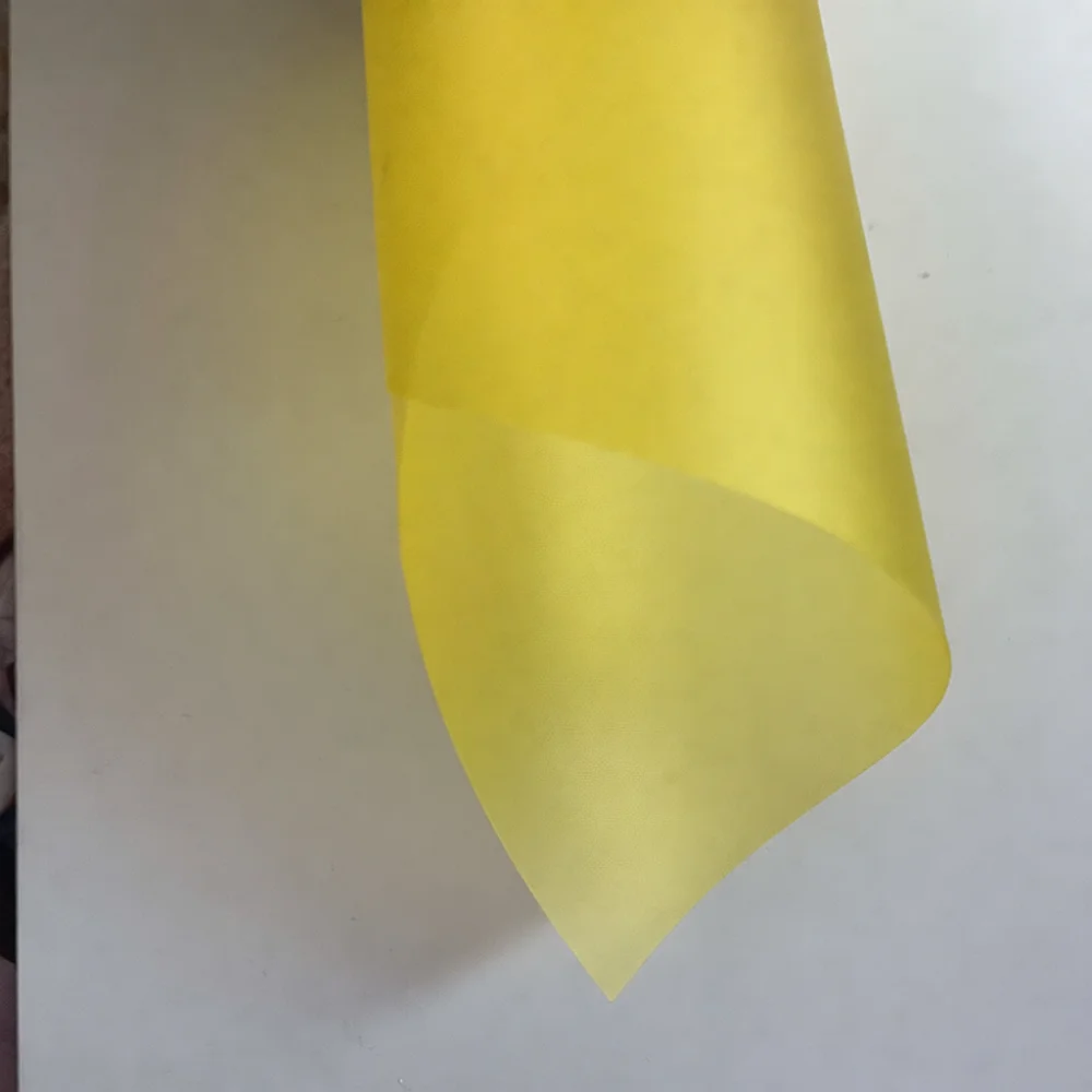 Flexible PP Frosted Sheet A4 Colorful Translucent Plastic Board For Diy Scrapbooking Book Binding Art Painting Projects