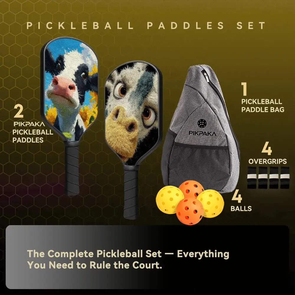 Рисунок 5 - Набор весла для пиклбола с забавными животными