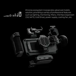 TILTA Khronos for iPhone Cage 15 Pro/15 Pro Max Cage Ecosystem Accessorise Quick Release Live Fill Light Phone Filter