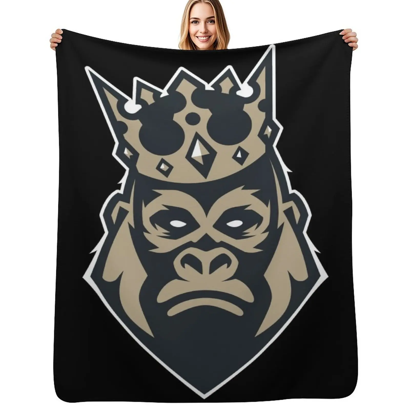 King Kong Throw Blanket All Season Soft Lightweight Blanket for Home